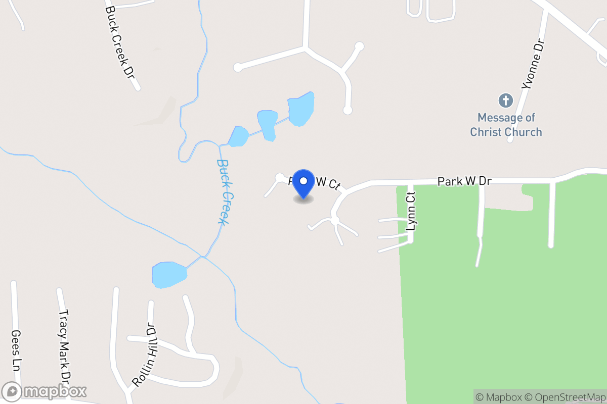 Map of 126 Park West Ct