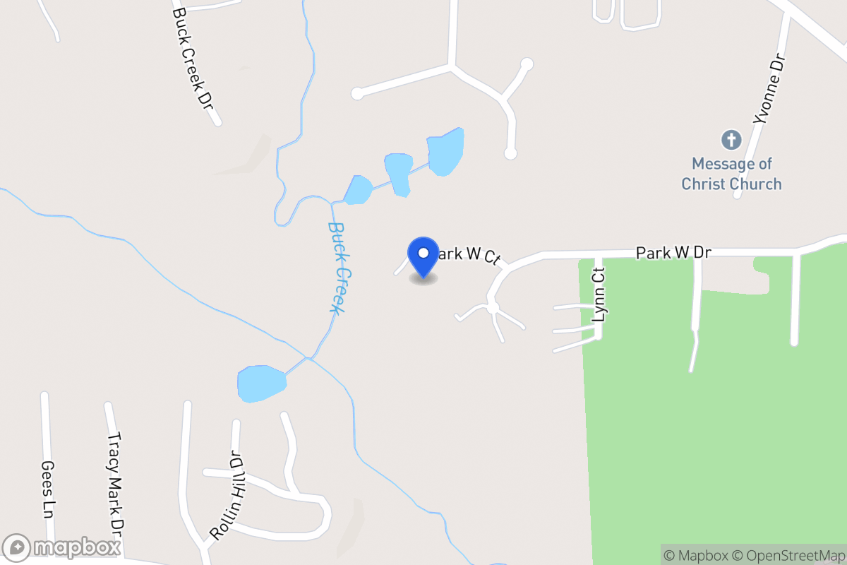 Map of 138 Park West Ct