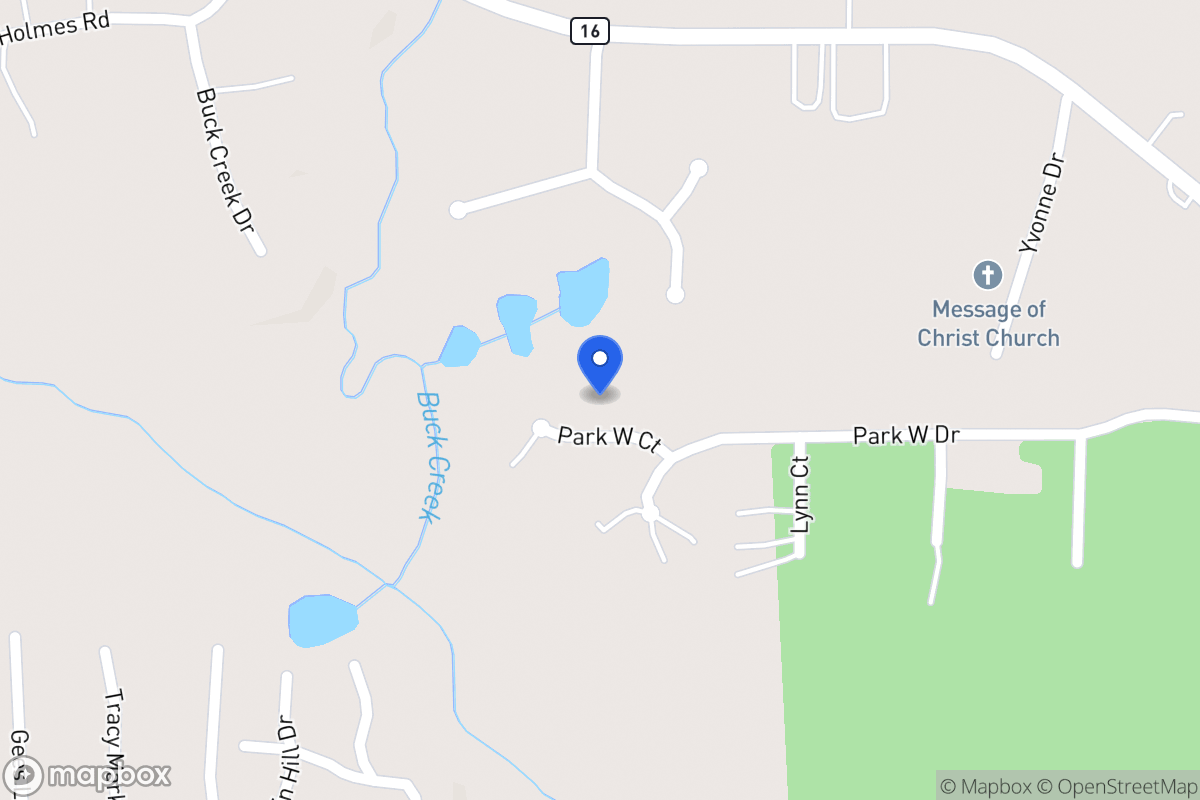 Map of 125 Park West Dr