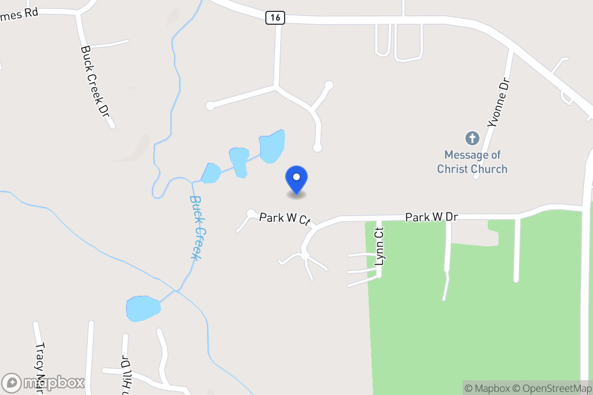 Map of 113 Park West Ct
