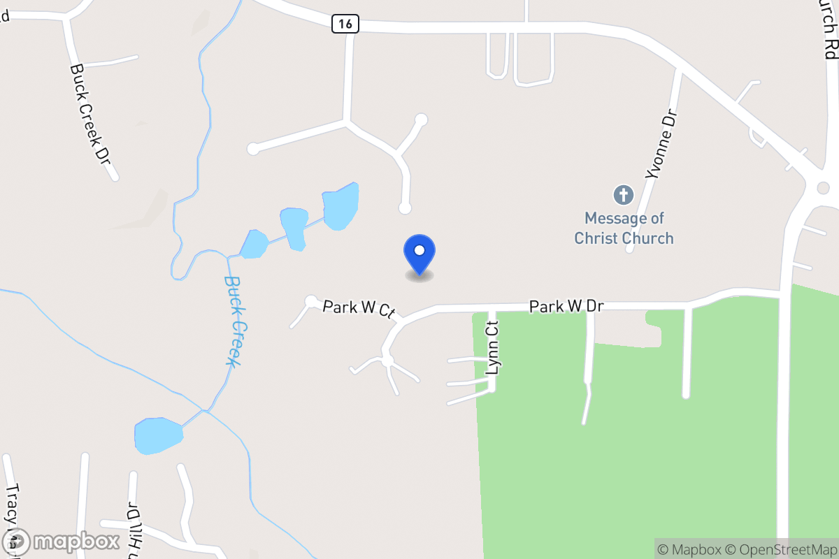 Map of 171 Park West Dr