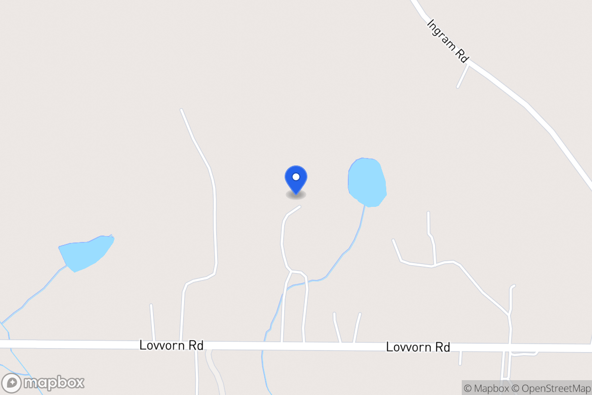 Map of 2409 Lovvorn Rd