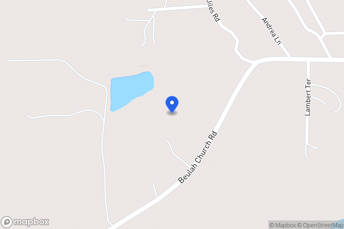 Map of 975 Beulah Church Rd