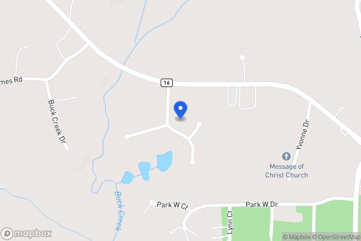 Map of 116 Holtz Dr