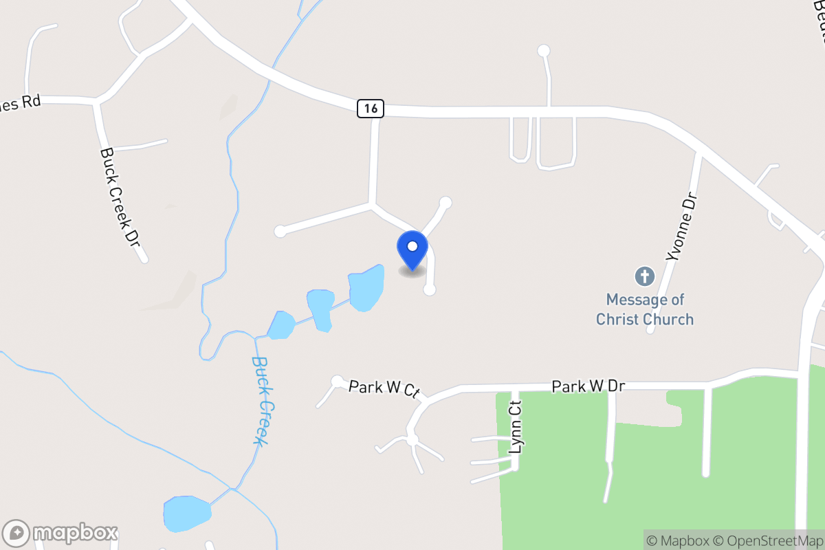 Map of 131 Holtz Dr