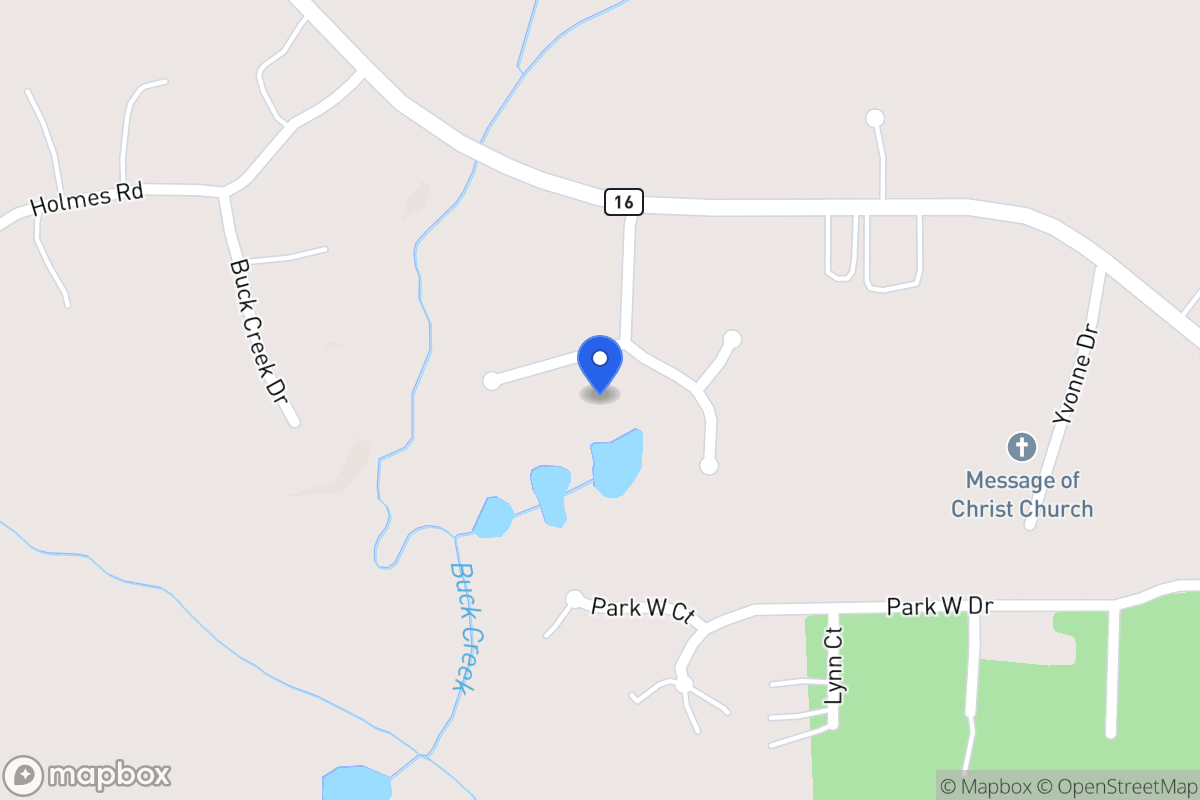 Map of 206 Trinity Chase
