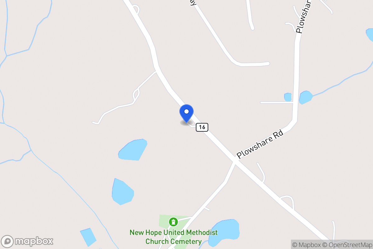 Map of 2310 Mt Zion Rd