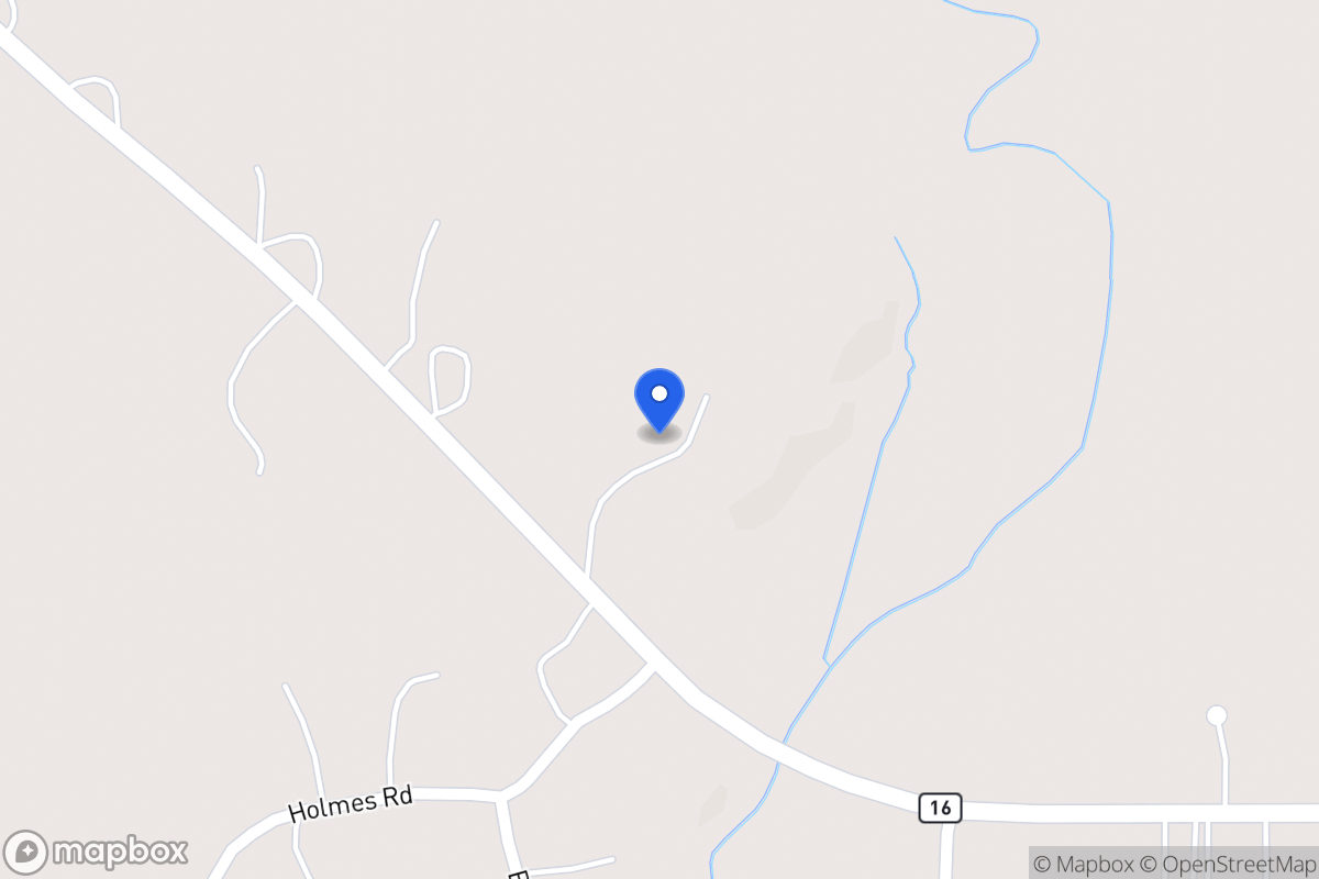 Map of 1981 Mt Zion Rd