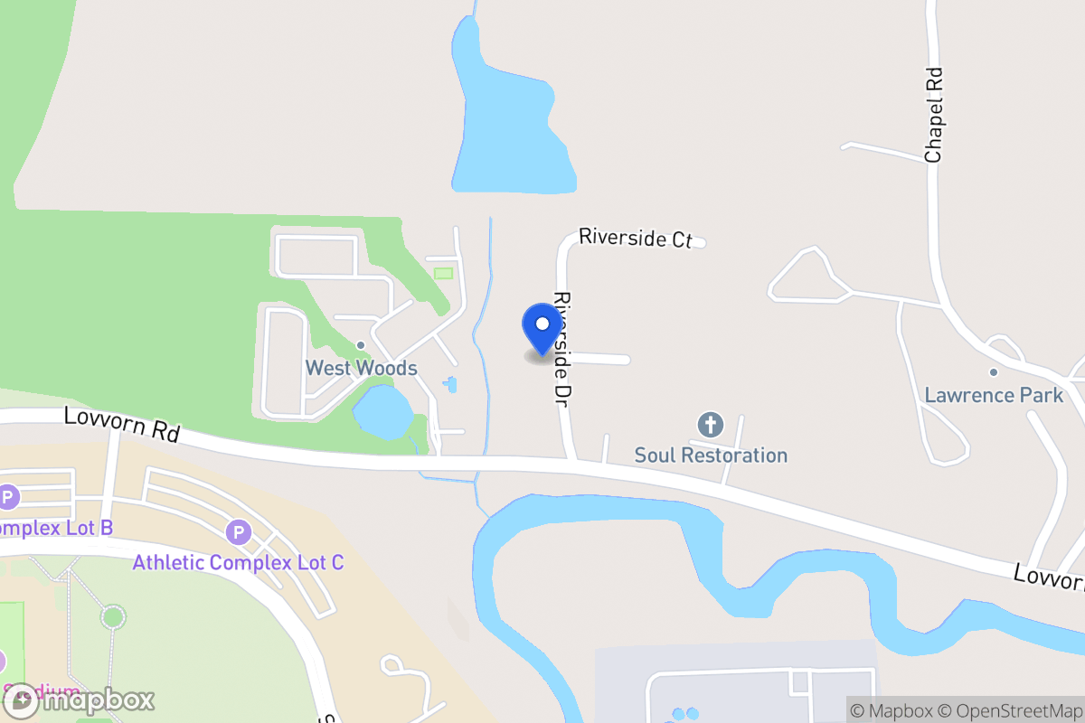 Map of 30 Riverside Dr