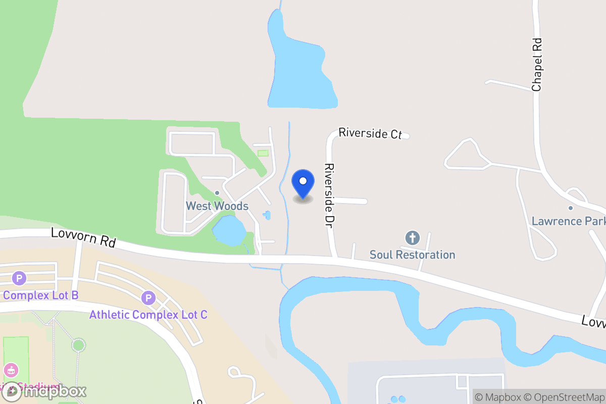 Map of 20 Brookview Ct