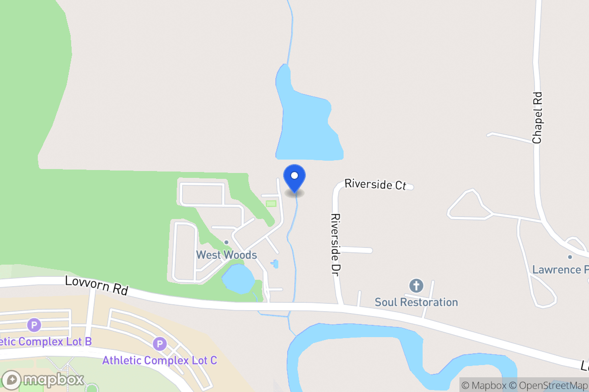 Map of 25 Brookview Ct
