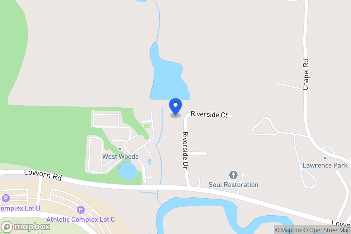Map of 80 Riverside Dr