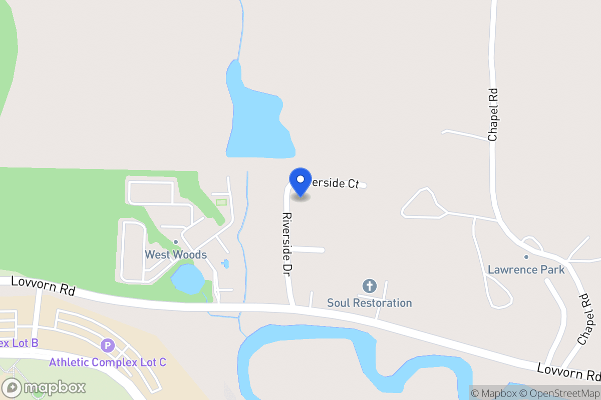 Map of 75 Riverside Dr