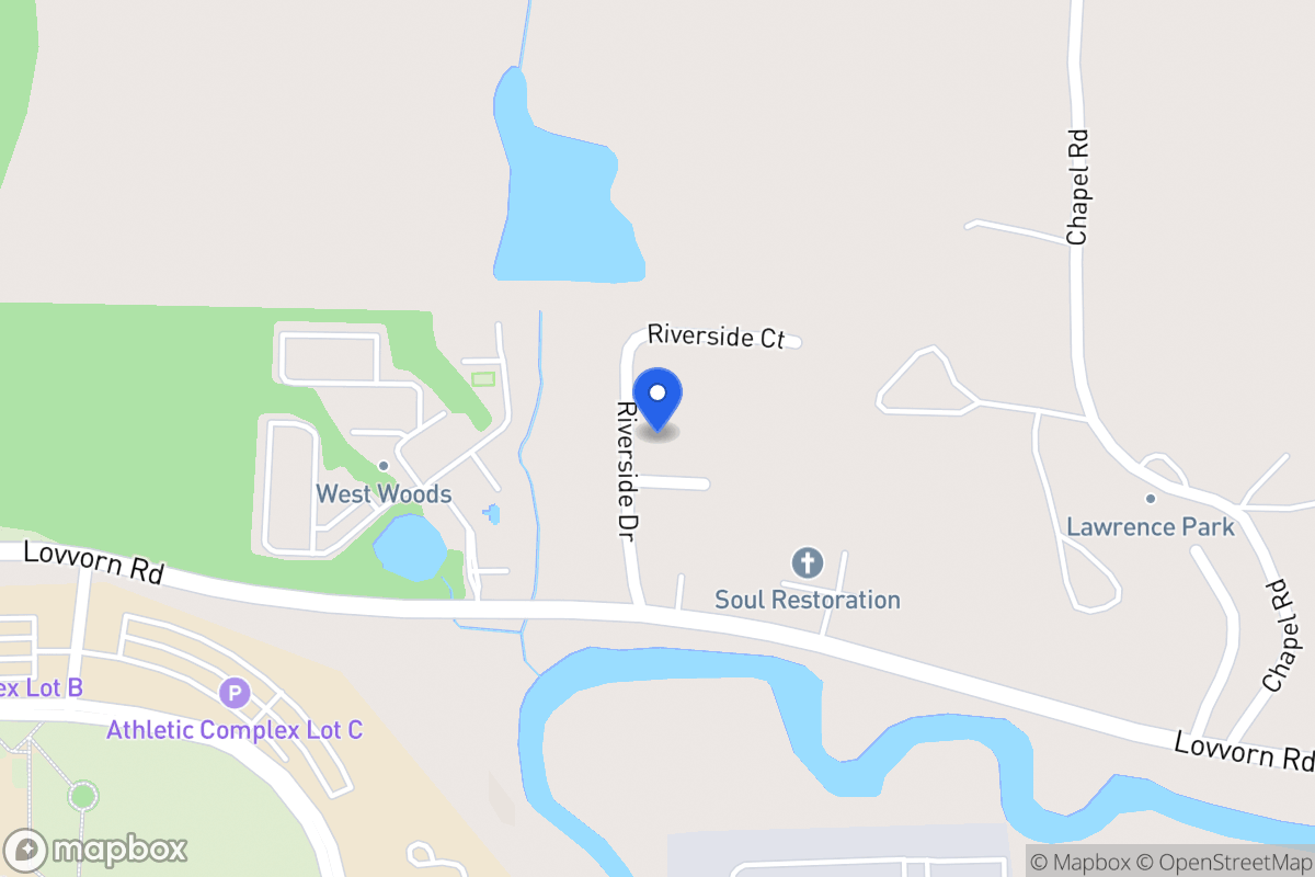 Map of 50 Riverside Dr