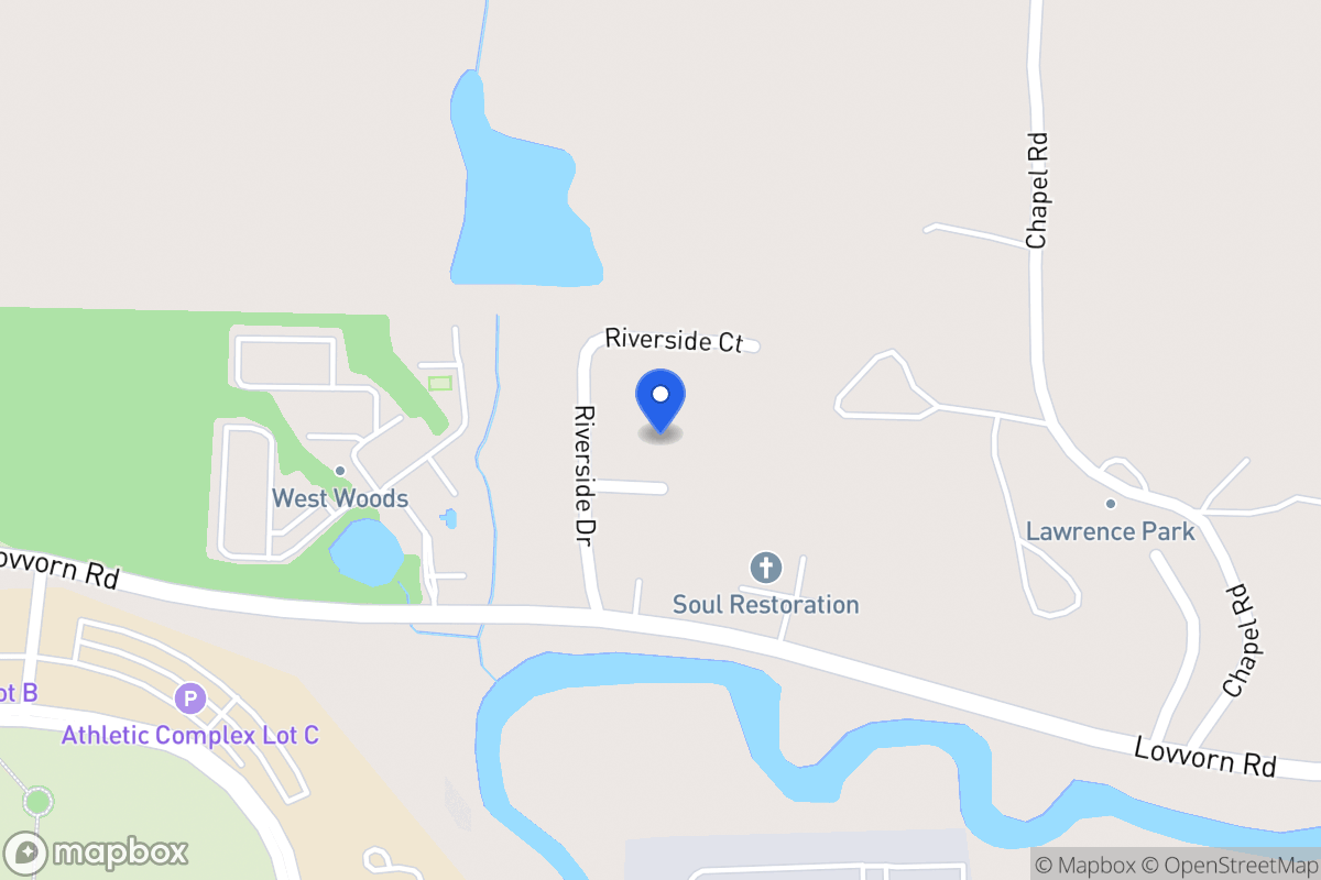 Map of 20 Hillside Ct