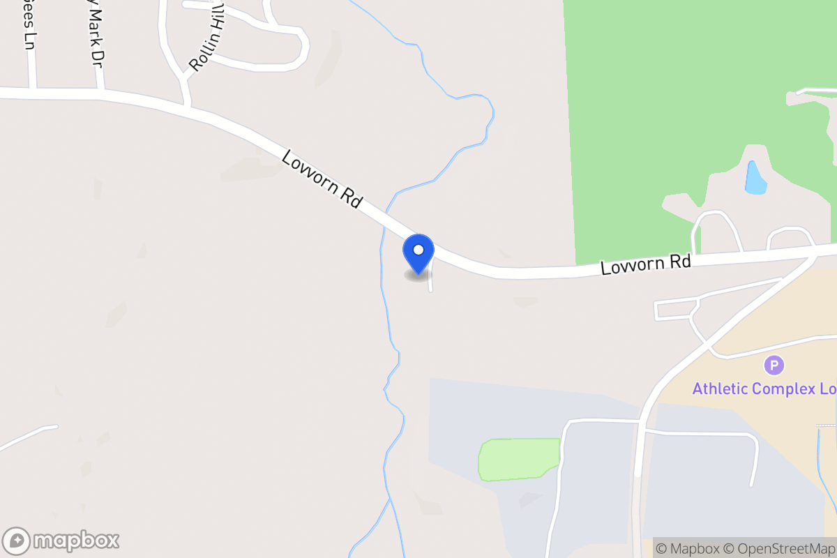Map of 1714 Lovvorn Rd