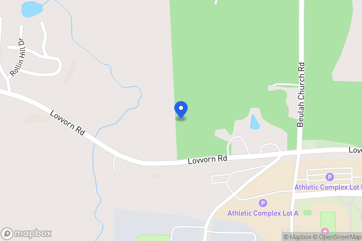 Map of 1565 Lovvorn Rd