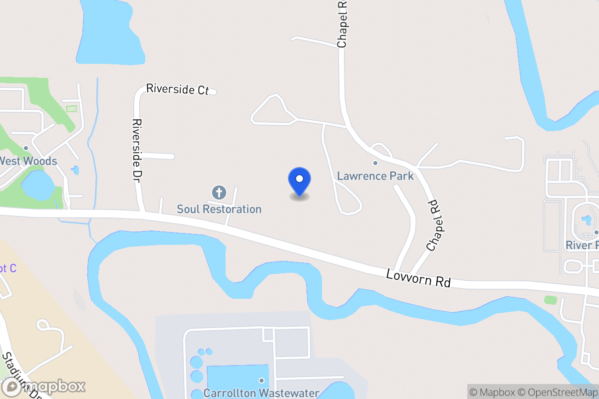Map of 1167 Lovvorn Rd