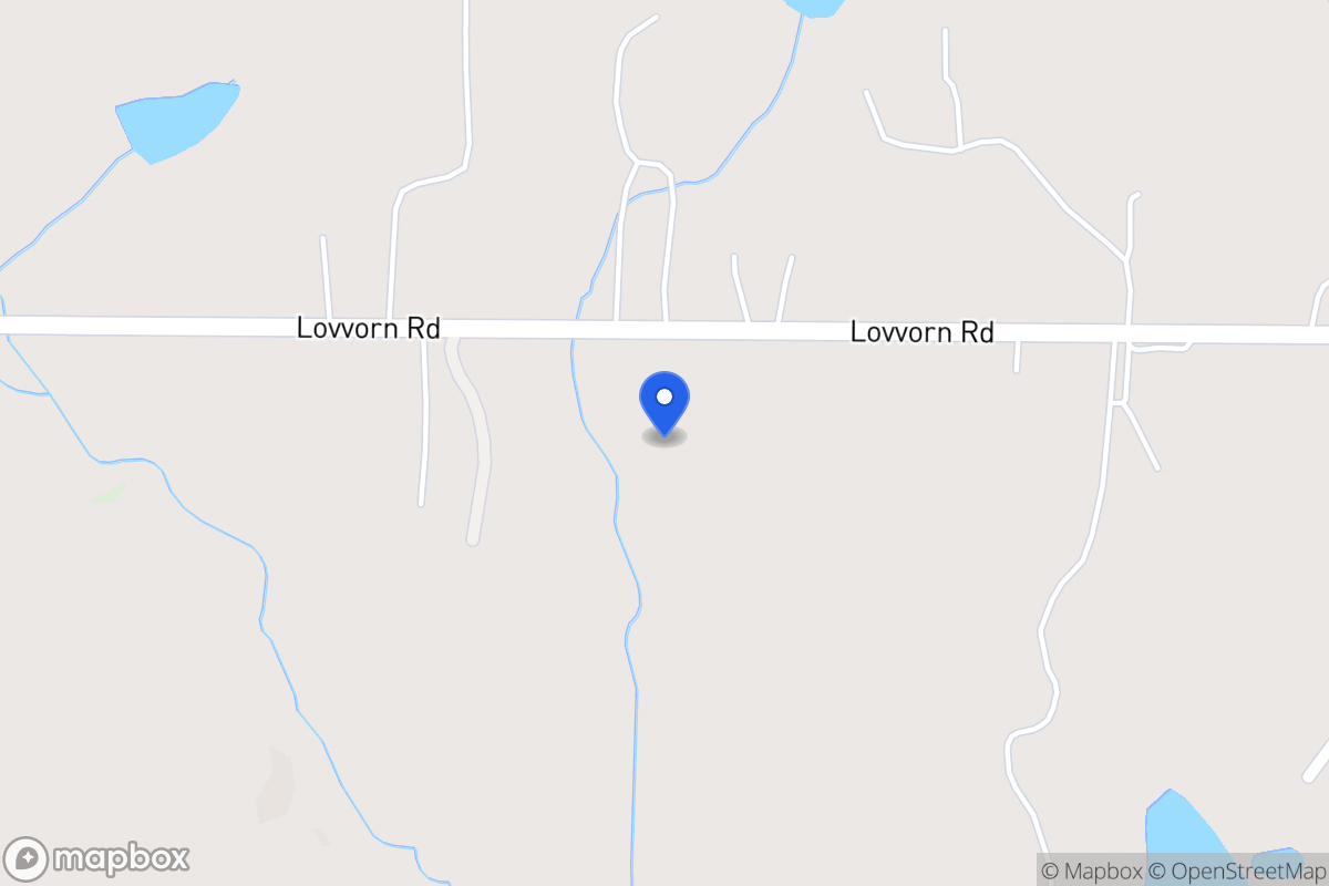Map of 2398 Lovvorn Rd