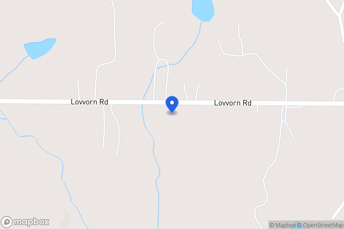 Map of 2376 Lovvorn Rd