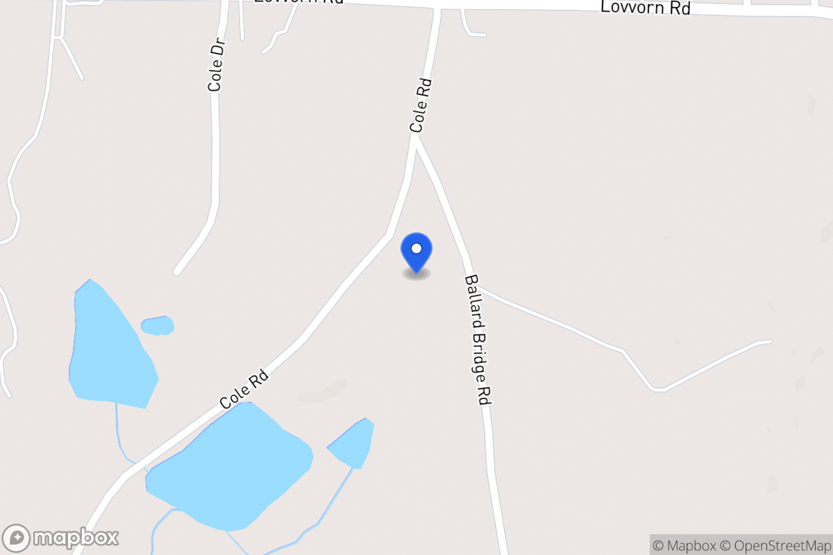 Map of 96 Cole Rd