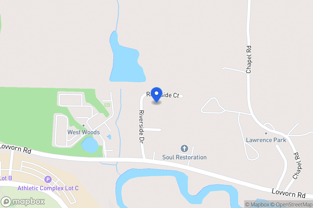 Map of Riverside Dr