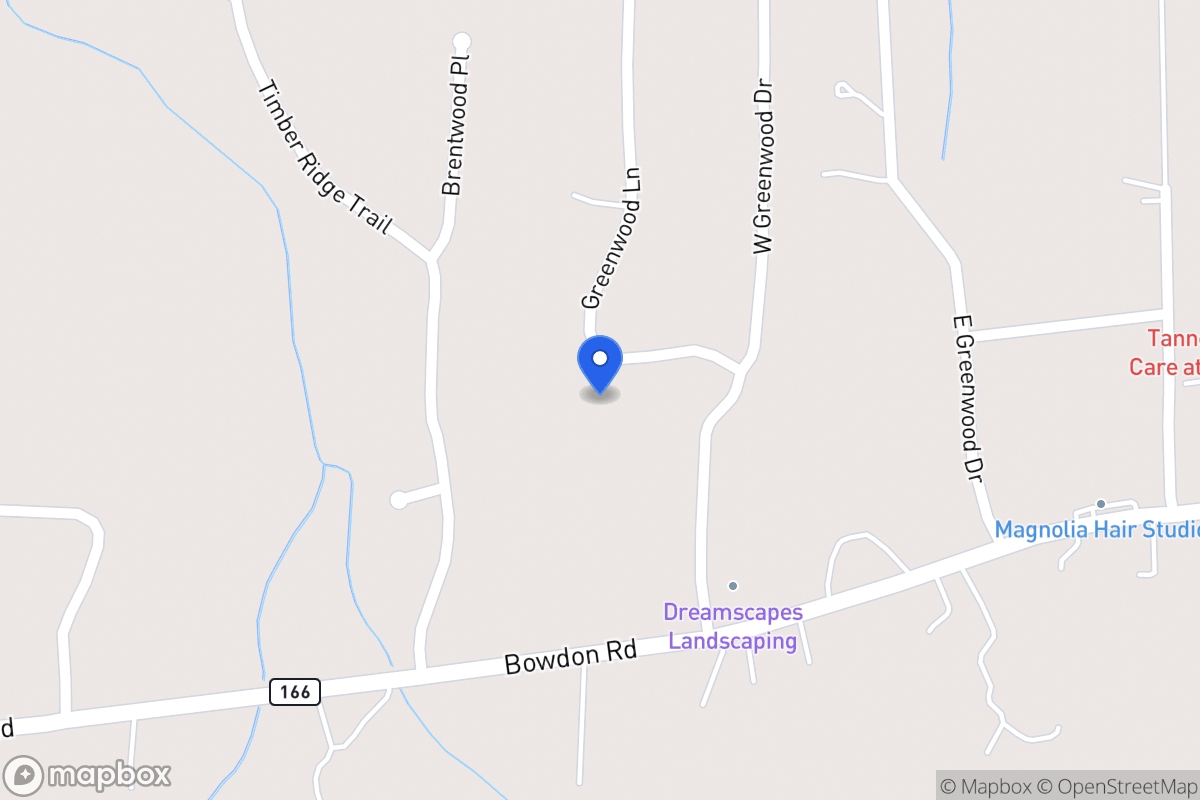 Map of 40 Greenwood Ln