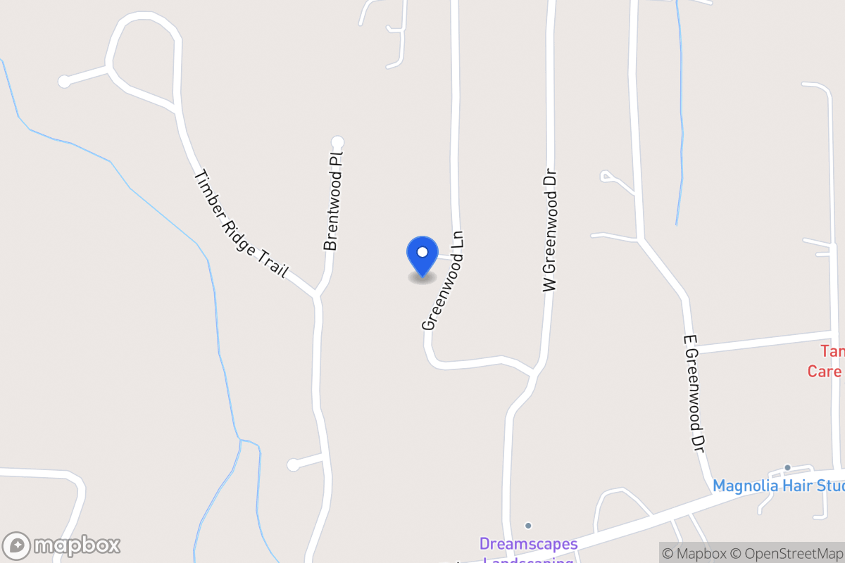 Map of 80 Greenwood Ln