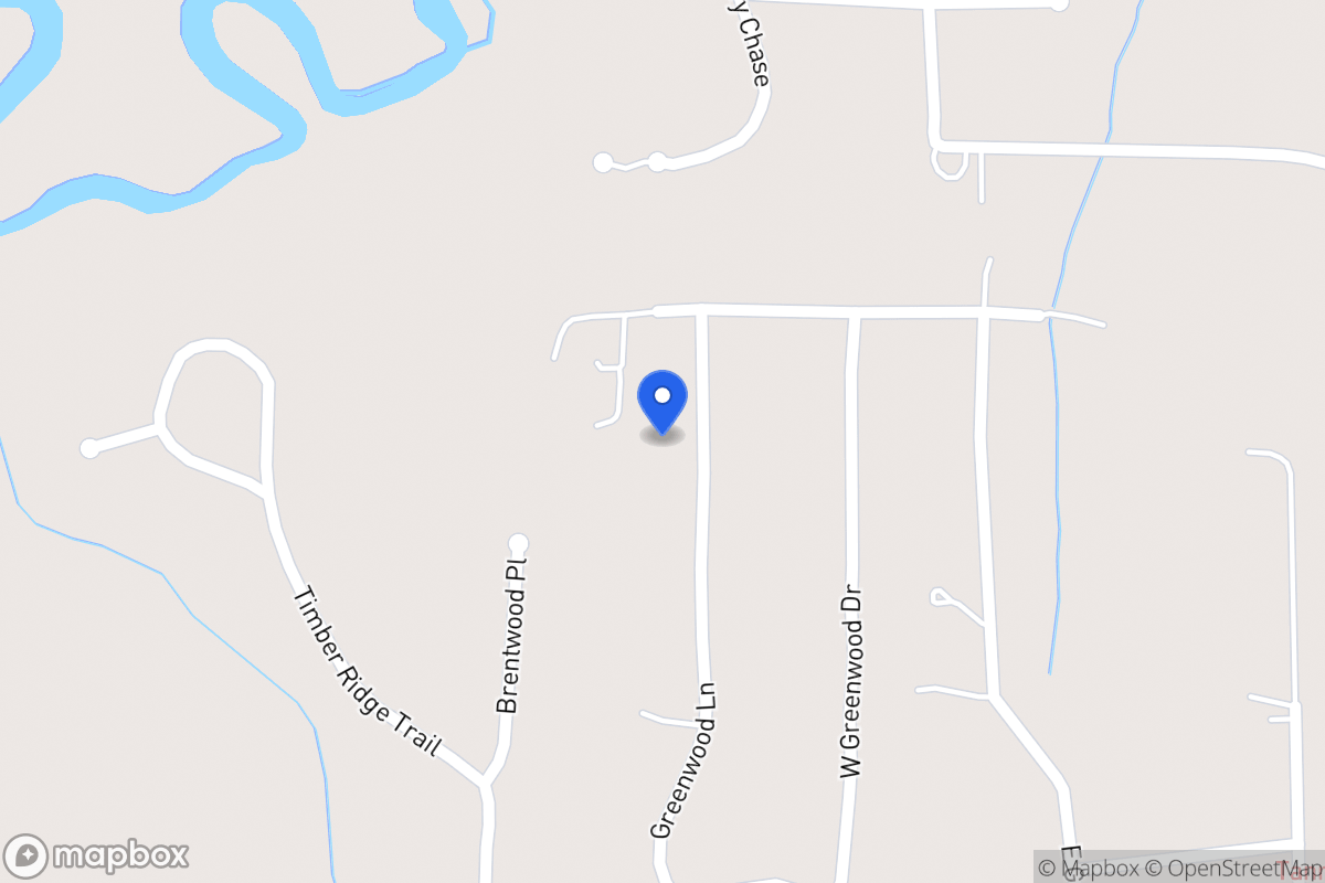 Map of 180 Greenwood Ln