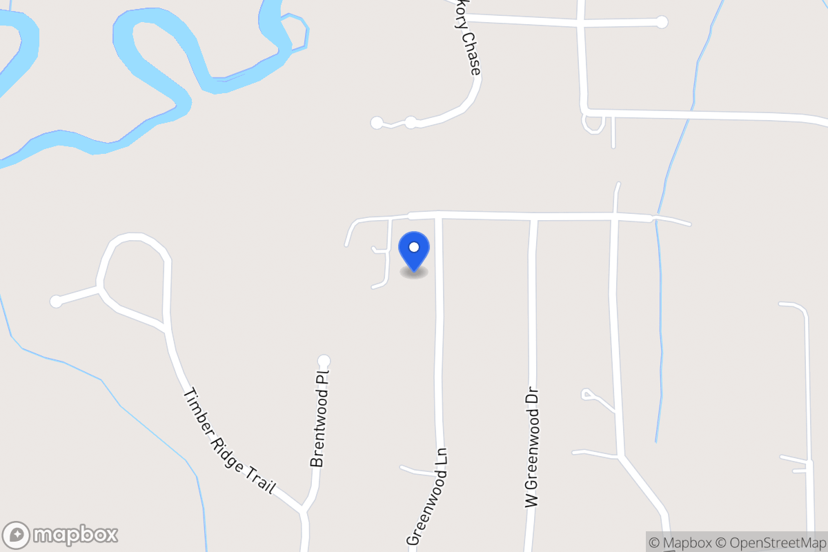 Map of 190 Greenwood Ln
