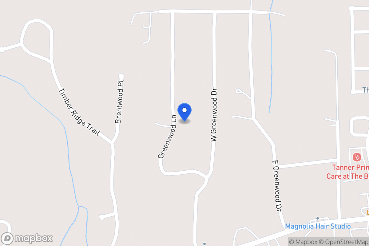 Map of 95 Greenwood Ln