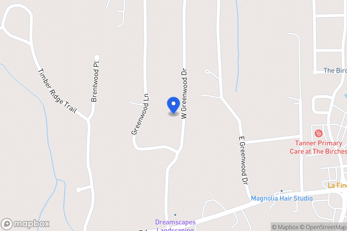 Map of 120 W Greenwood Dr