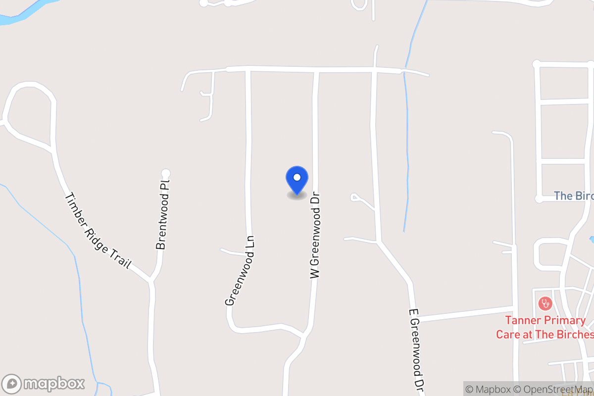Map of 170 W Greenwood Dr