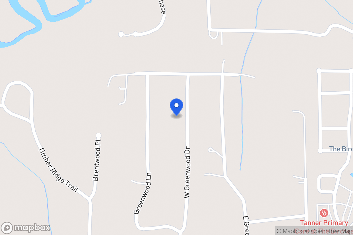Map of 200 W Greenwood Dr