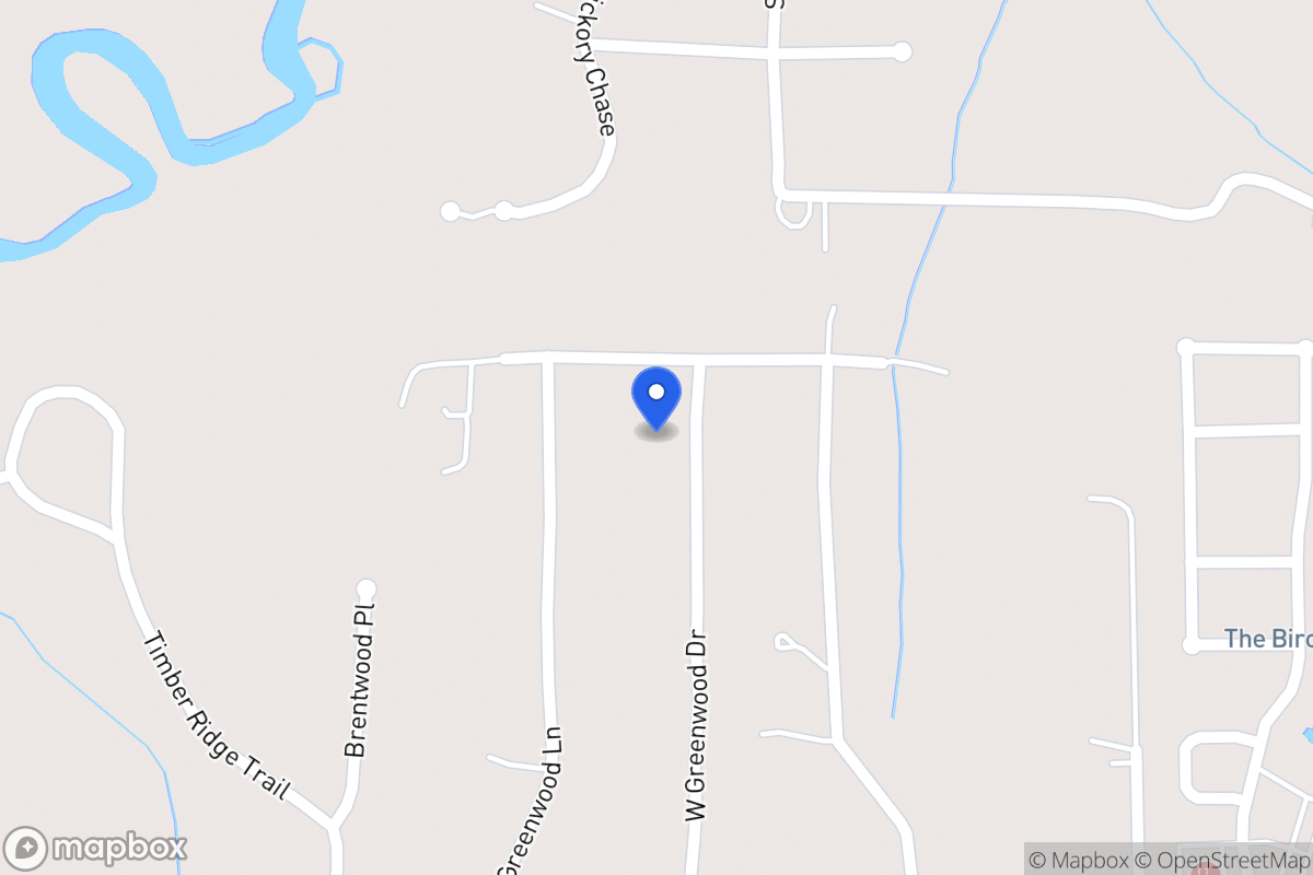 Map of 230 W Greenwood Dr