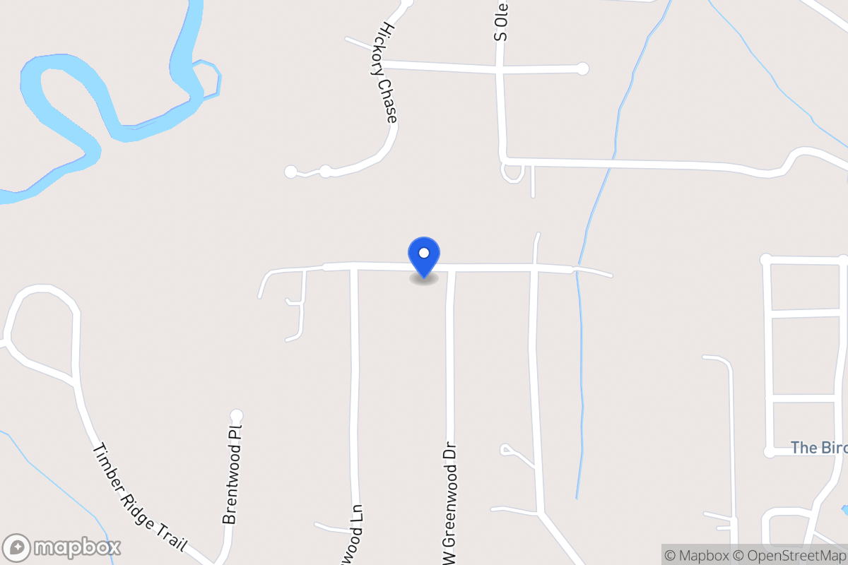 Map of 240 W Greenwood Dr