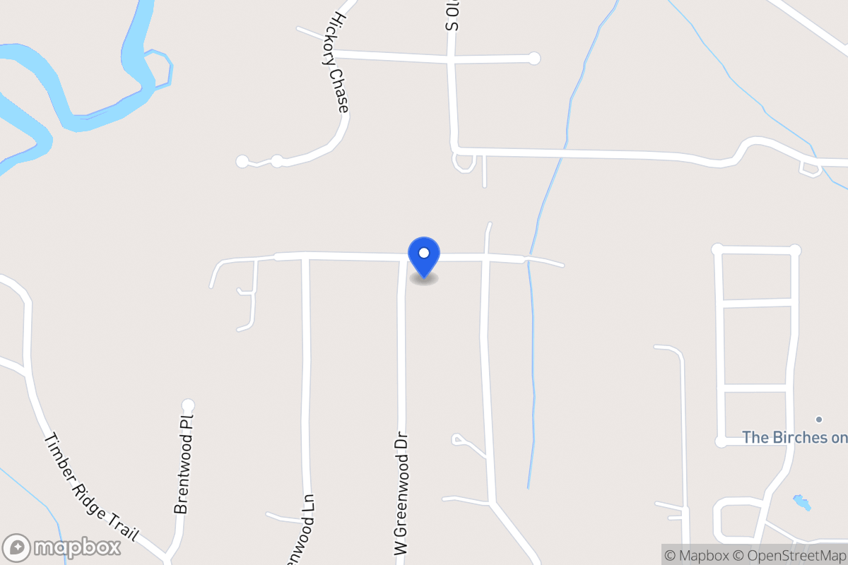 Map of 245 W Greenwood Dr