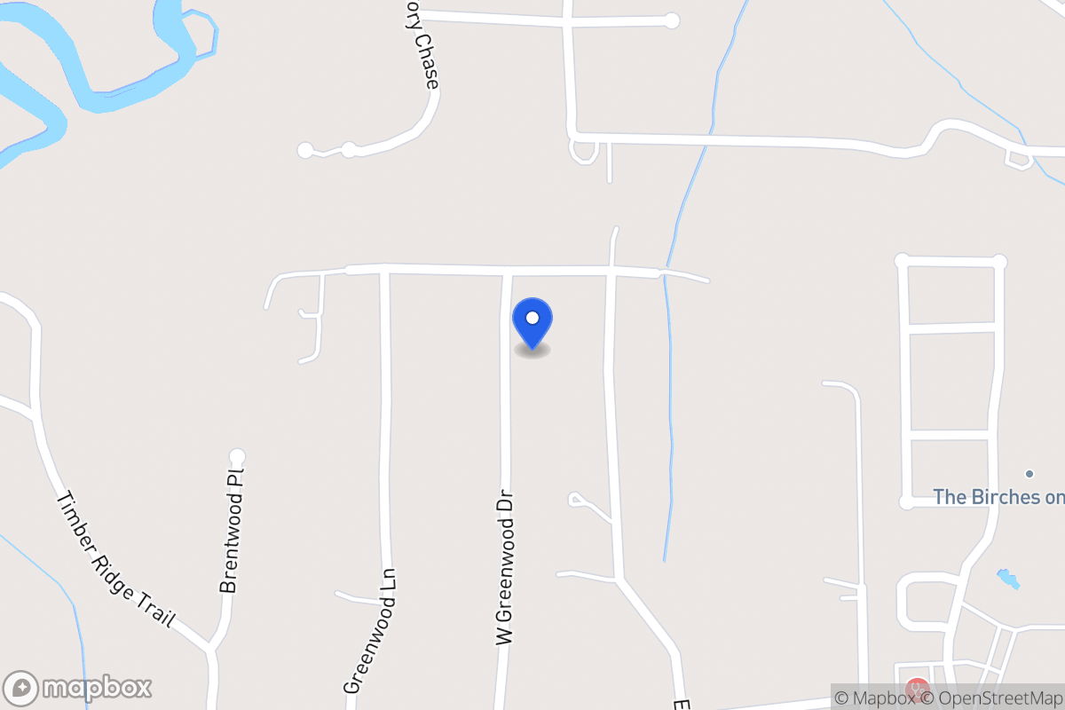 Map of 225 W Greenwood Dr