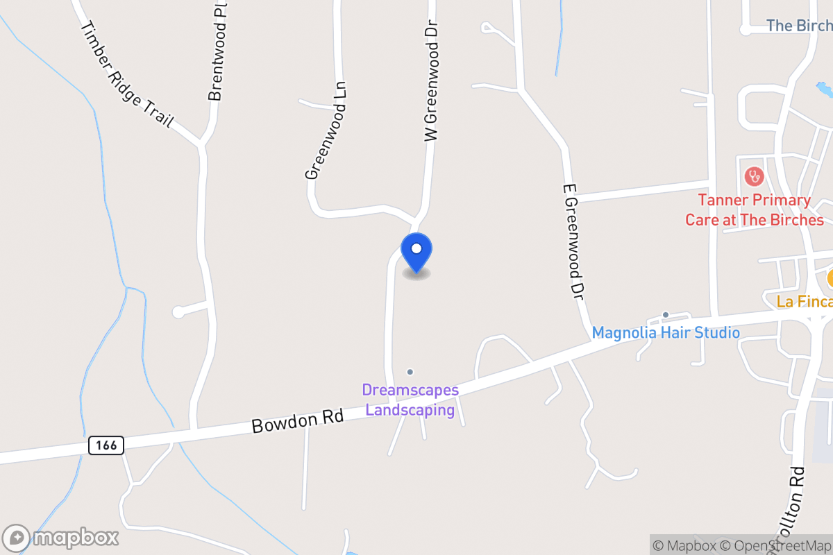 Map of 55 W Greenwood Dr