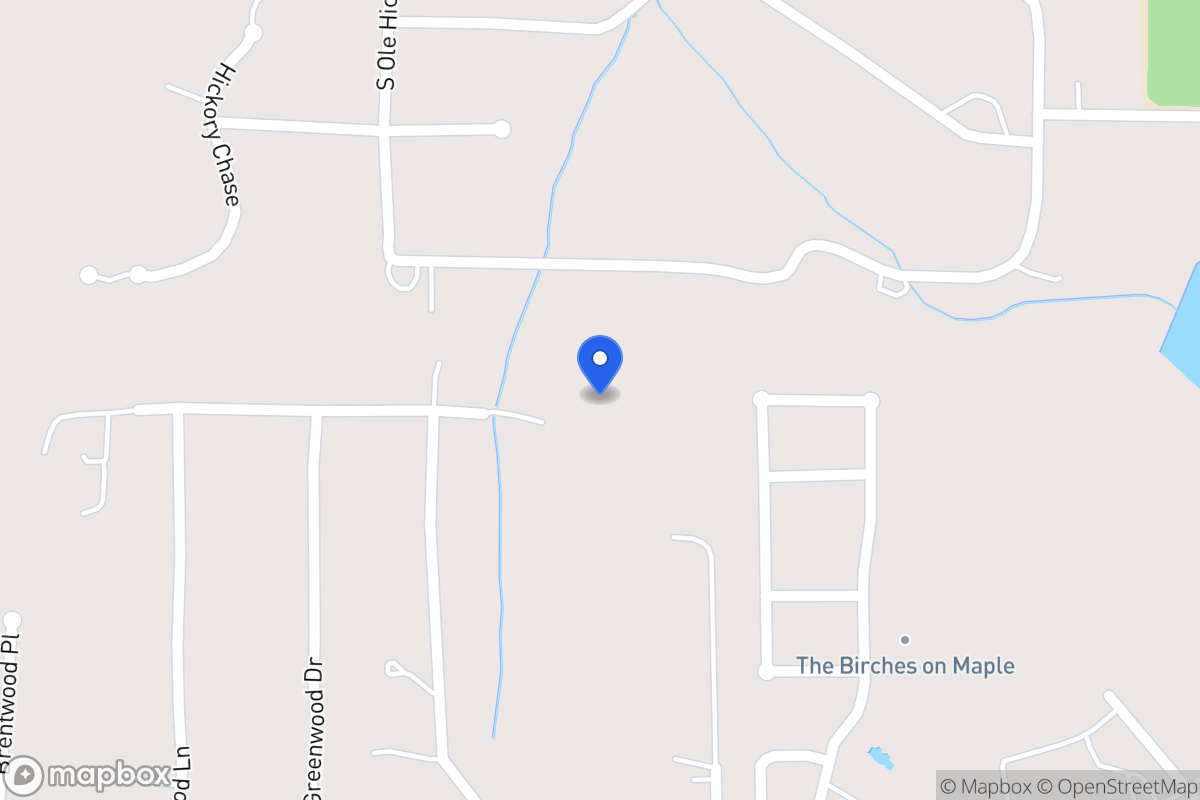 Map of 5 N Greenwood Dr