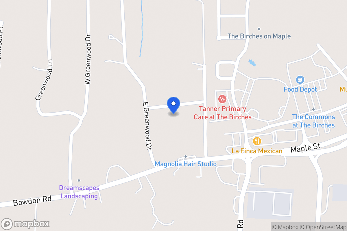 Map of 25 S Greenwood Dr