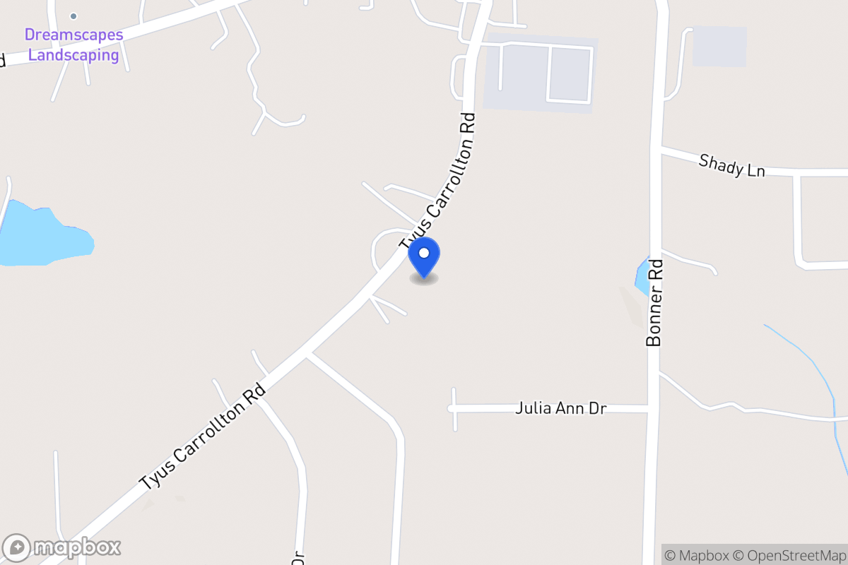 Map of 160 Tyus Carrollton Rd