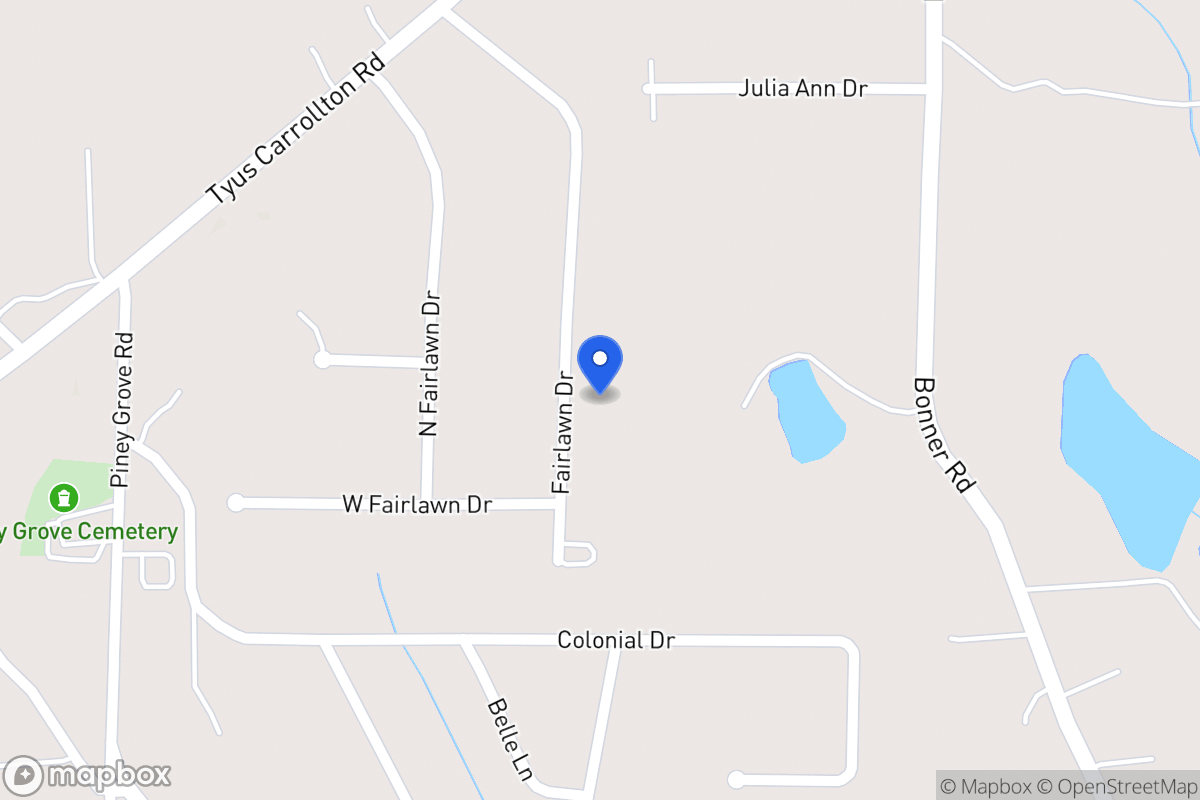 Map of 150 Fairlawn Dr