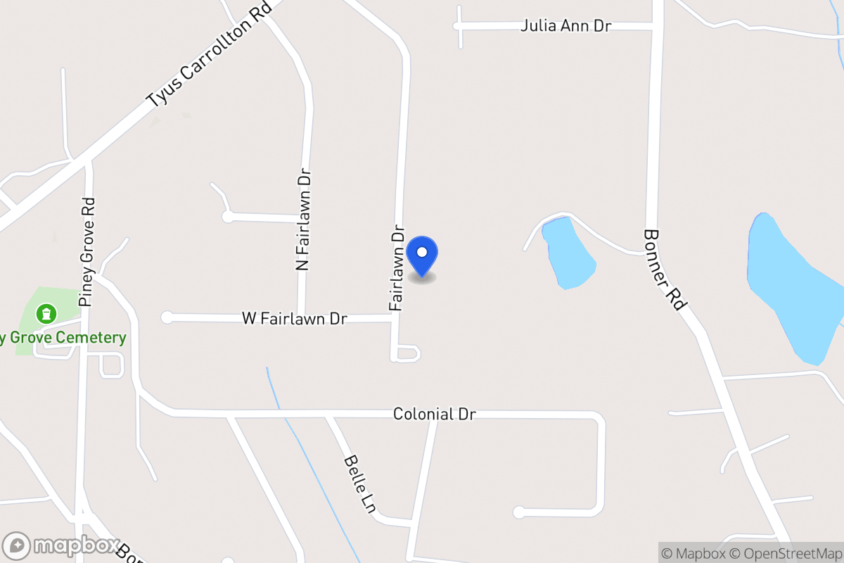 Map of Fairlawn Dr