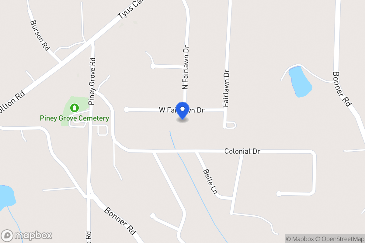 Map of 50 W Fairlawn Dr