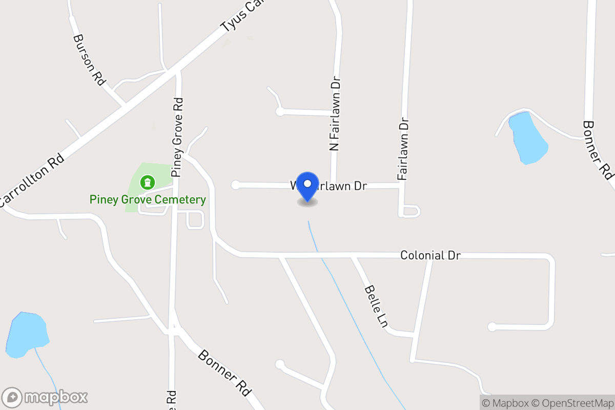 Map of 60 W Fairlawn Dr