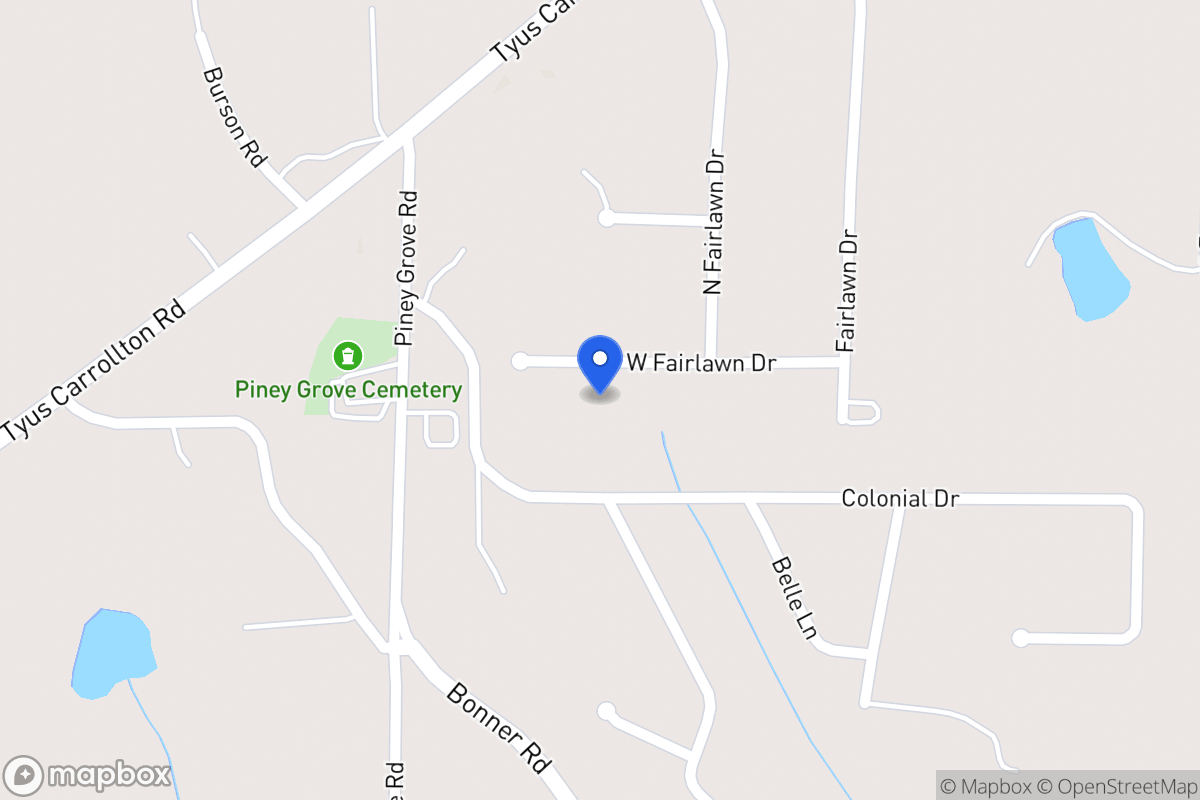 Map of 80 W Fairlawn Dr