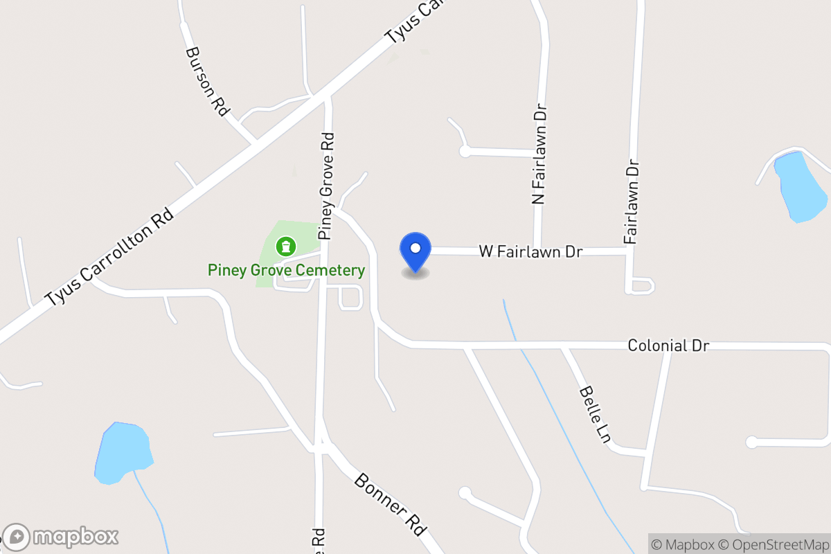 Map of 100 W Fairlawn Dr