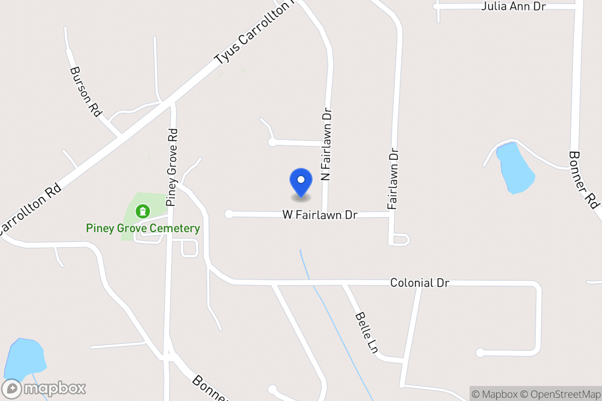 Map of 135 N Fairlawn Dr