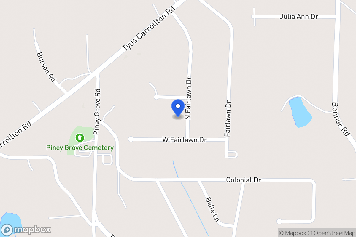 Map of 125 N Fairlawn Dr
